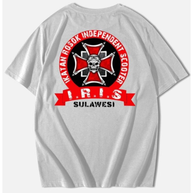 Kaos Vespa IRIS Ikatan Rosok Independent Scooter / Piaggio/vespa Sulawesi/ vespa rongsok/vespa extre