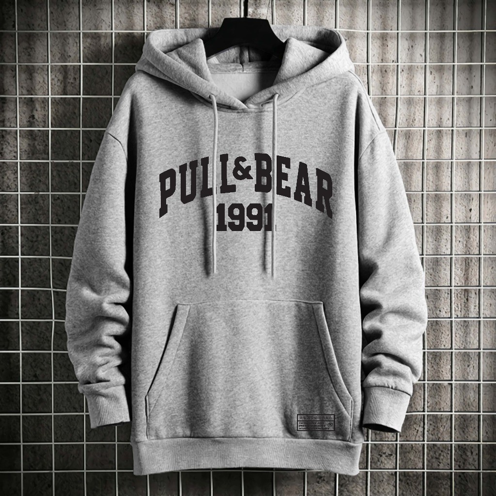 INSTANT COD MEDAN Hoodie Pull & Bear 1991