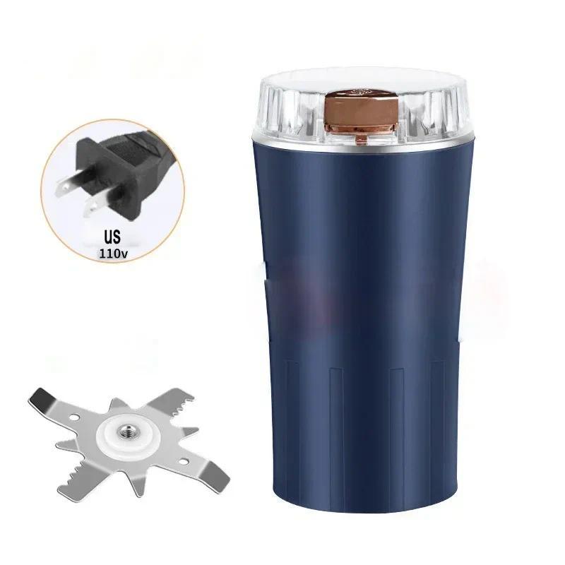 Mesin penggiling listrik dapur kecil, penggiling bijibijian, penggiling kopi, kacang stainless steel