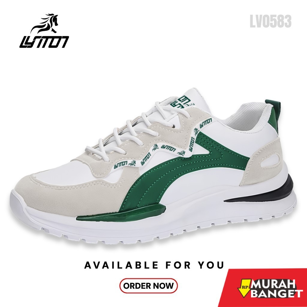 [JUAL RUGI] LYT Haechan Sepatu Sneakers Pria Original Sepatu Casual Sport Shoes LV0583