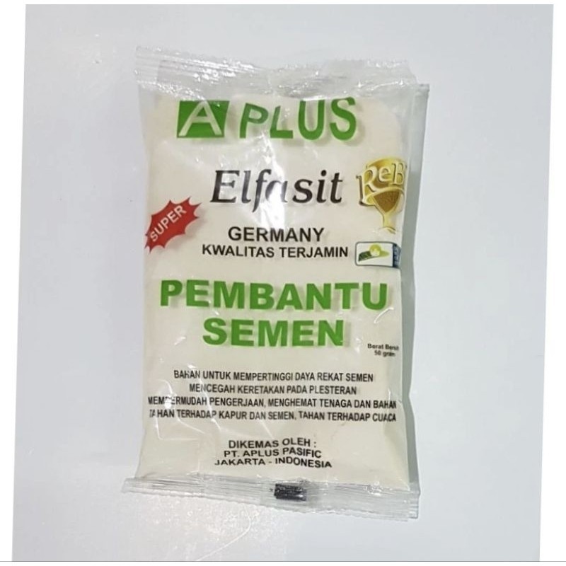 Elfasit Aplus Alkasit 50gr Semen Adiktif/Obat Pembantu Semen - ABH