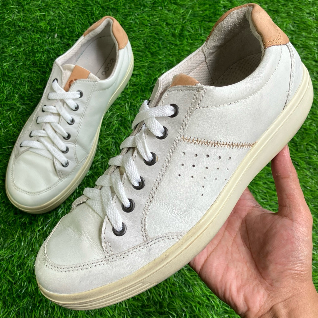 ECCO Soft Classic Leather size 41 sneakers shoes