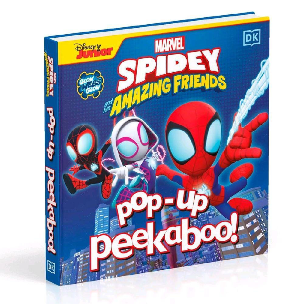 Pop-Up Peekaboo Marvel Spidey and his Amazing Friends Board book by D.K. Publishing