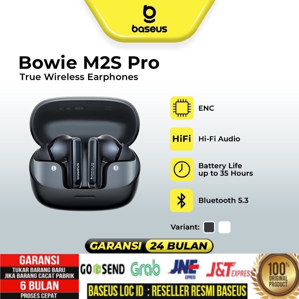 Baseus Bowie M2s Pro True Wireless Earphones