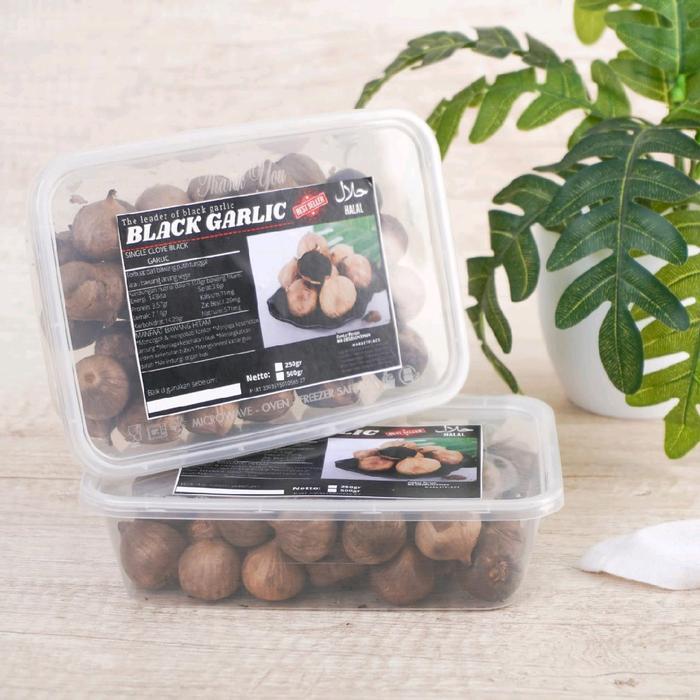 black garlic/bawang hitam tunggal/bawang lanang hitam/bawang lanang hitam/ bawang tunggal hitam - 50