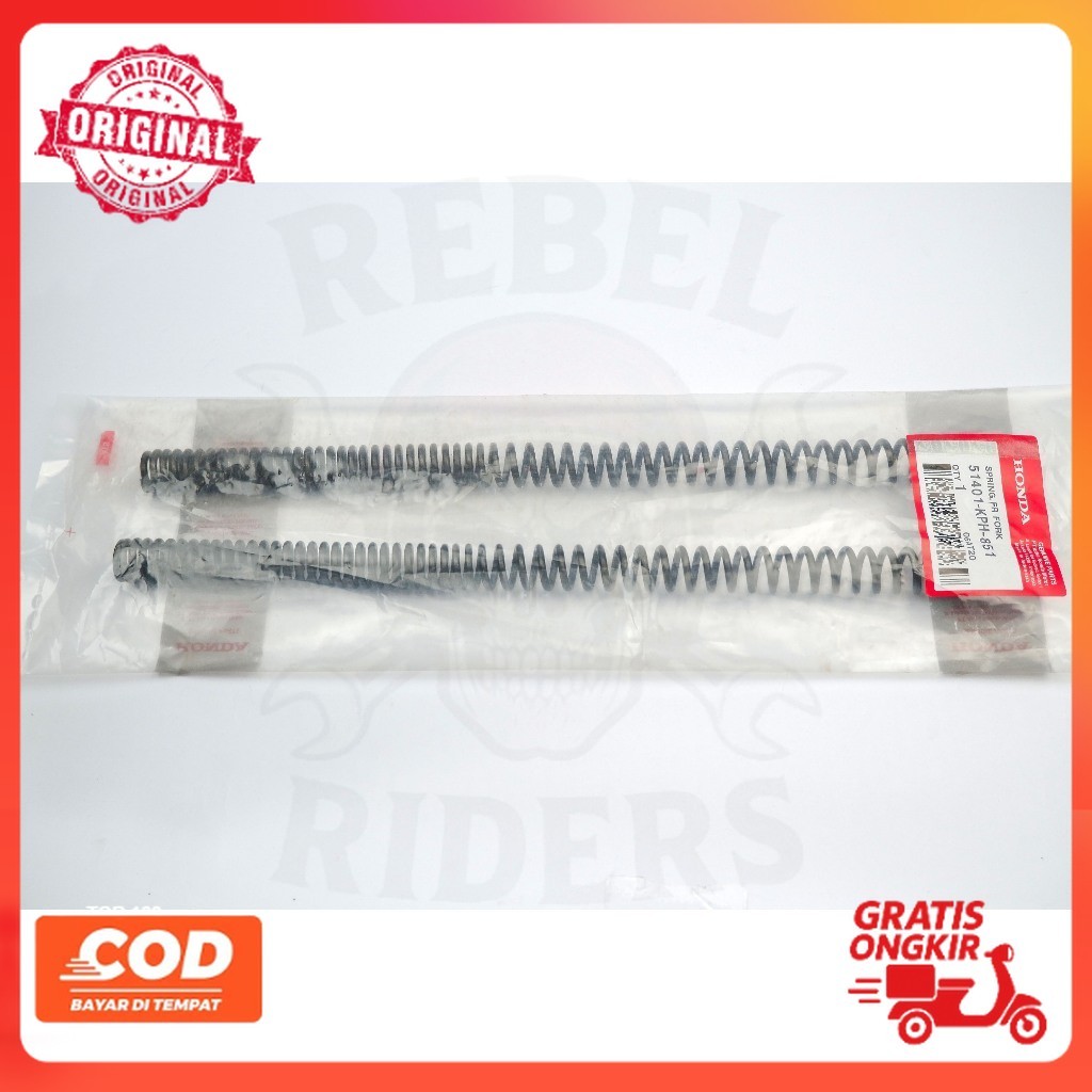 per shock depan supra x 125 - per shock depan supra  51401-KPH-851 original part motor riders