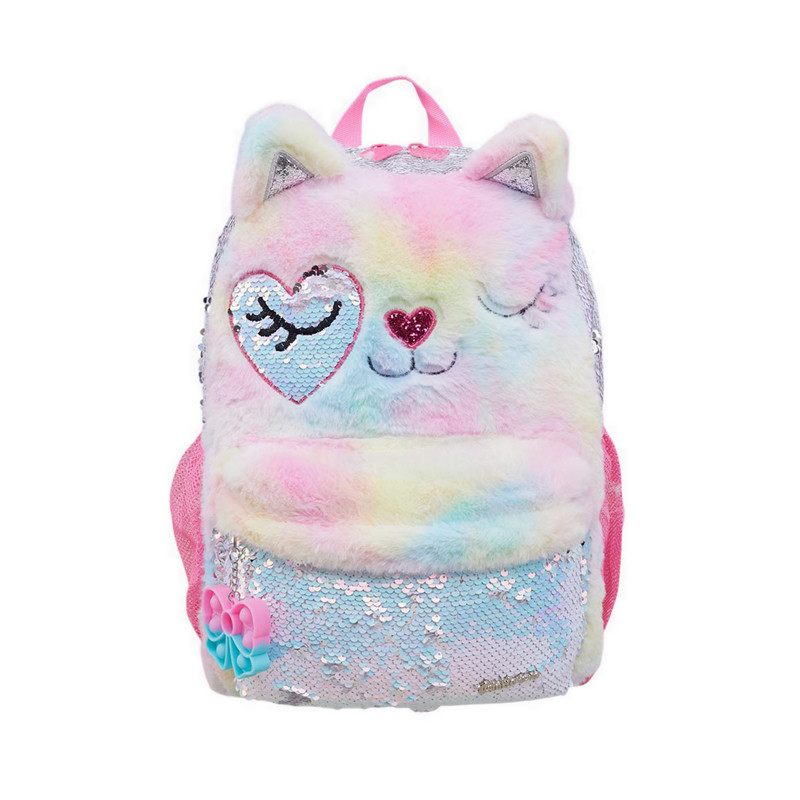 Skechers Twinkle Toes Fur Cat Girl's Backpack - Multicolor xp
