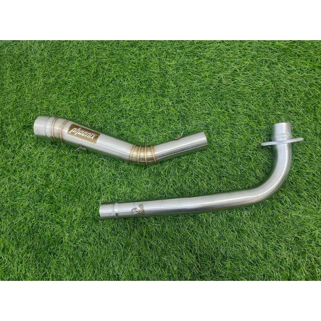 leher knalpot GTX/RBT bore up harian 110cc-200cc buat jupiter z1 original PHOENIX pemasangan standar