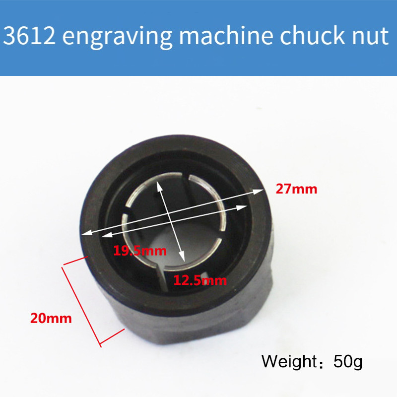 Collet Nut Makita 3612 Plunge Router / Baut Router Penjepit Mata Router