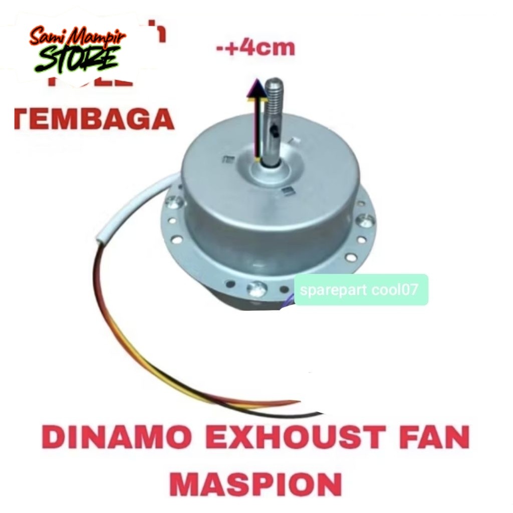 SMStore Dinamo Exhaust Maspion Dinamo Hexos Maspion - Tembaga