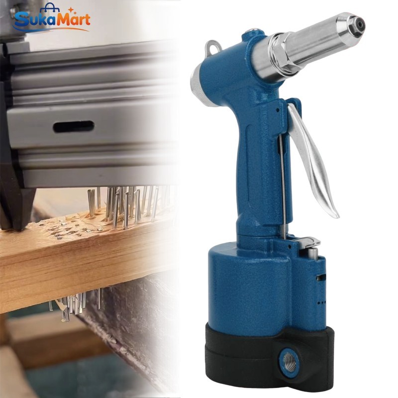Tang Rivet Nut Gun Professional Pneumatic Rivet Gun Air Riveter Otomatis Alat Rivet Mur M3-M12 Sambu
