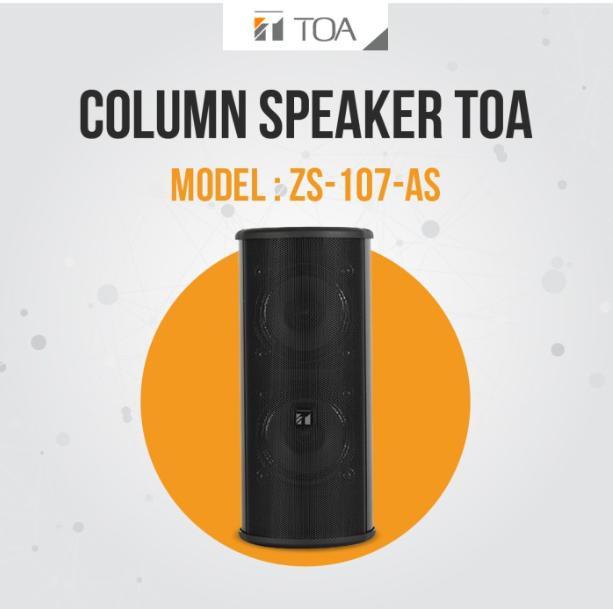 Grosir Speaker Column Toa ZS107 AS/TOA ZS107 AS/Speaker Column Toa Zs 107 As