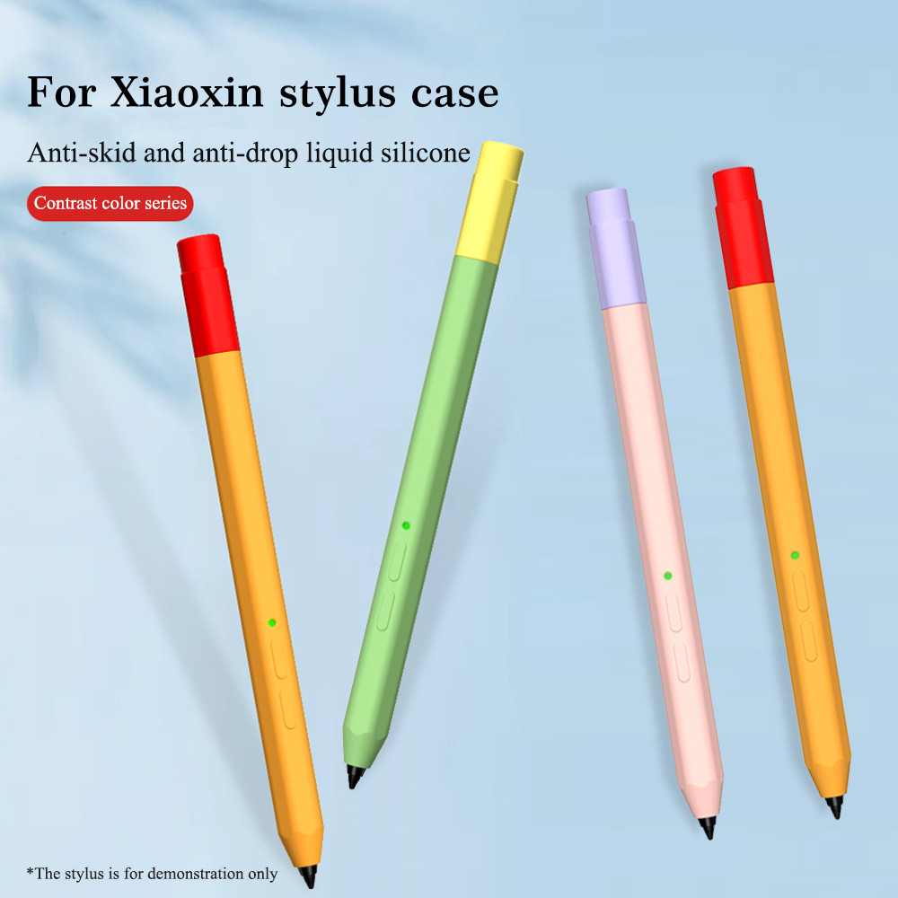 Stylus Silicone Case For Lenovo Xiaoxin Pen Pencil Cases Protective Cover For Lenovo Xiaoxin Tablet 