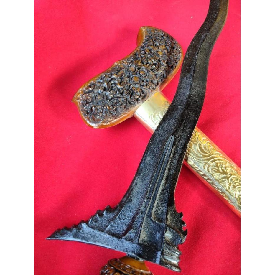 keris pandawa sepuh keleng warangka gayam ukir BK2 - bilah aja