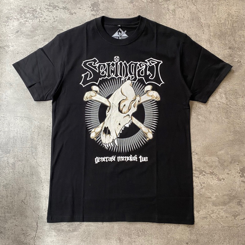 COD COD Original kaos band SERINGAI “GMT” BAJU DISTRO DEWASA