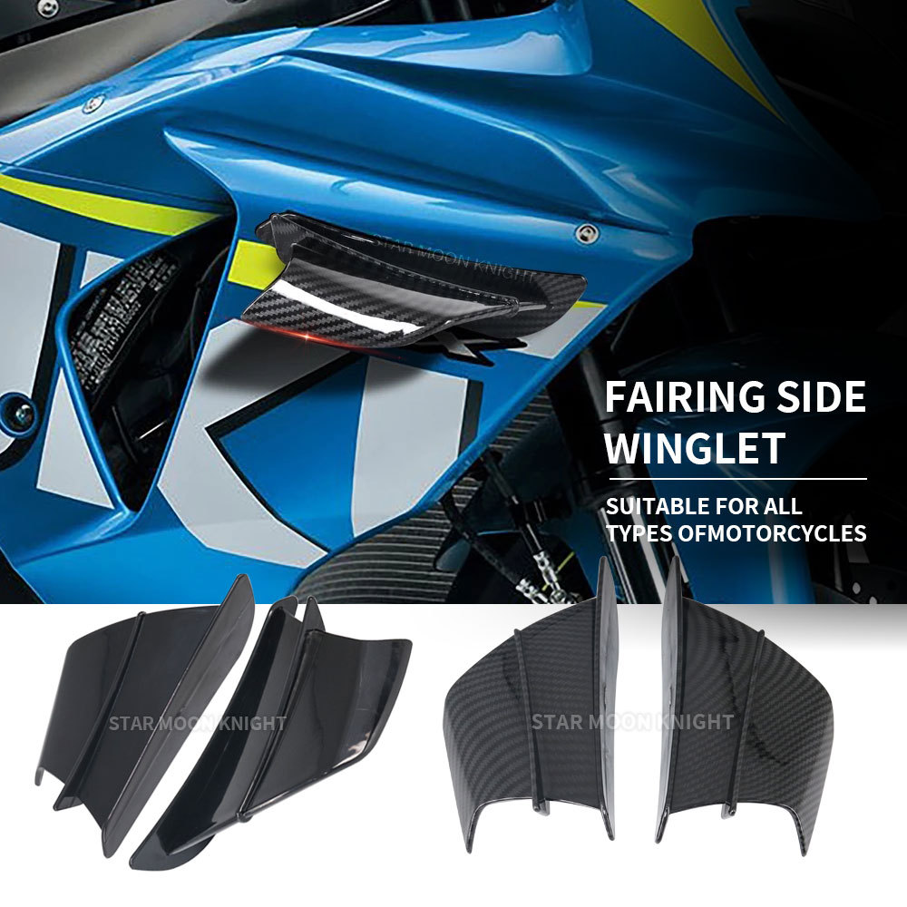 Fairing Side Winglet Aerodynamic Wing deflector Spoiler For Suzuki Hayabusa GSX-R1000 GSX-R750 GSX-R