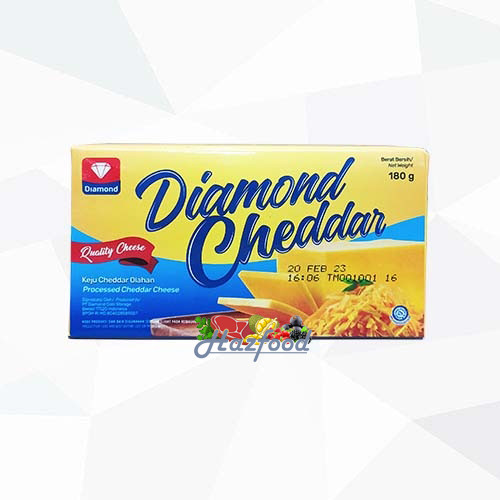 Diamond Cheese Cheddar / Keju Cheddar 180 gram