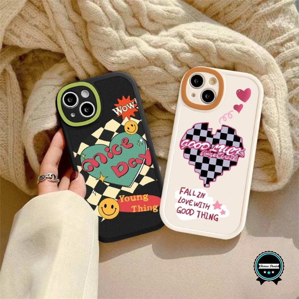 XS138 SOFTCASE SILIKON SOFT CASE CASING PROCAMERA COUPLE SMILE CATUR LOVE FOR VIVO Y02 Y12 Y15 Y17 Y