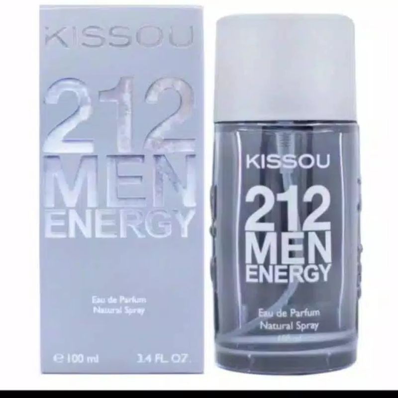 Kissou 212 Men Energy Eau De Parfum 100ml - Parfum Kissou 212 Men Energy