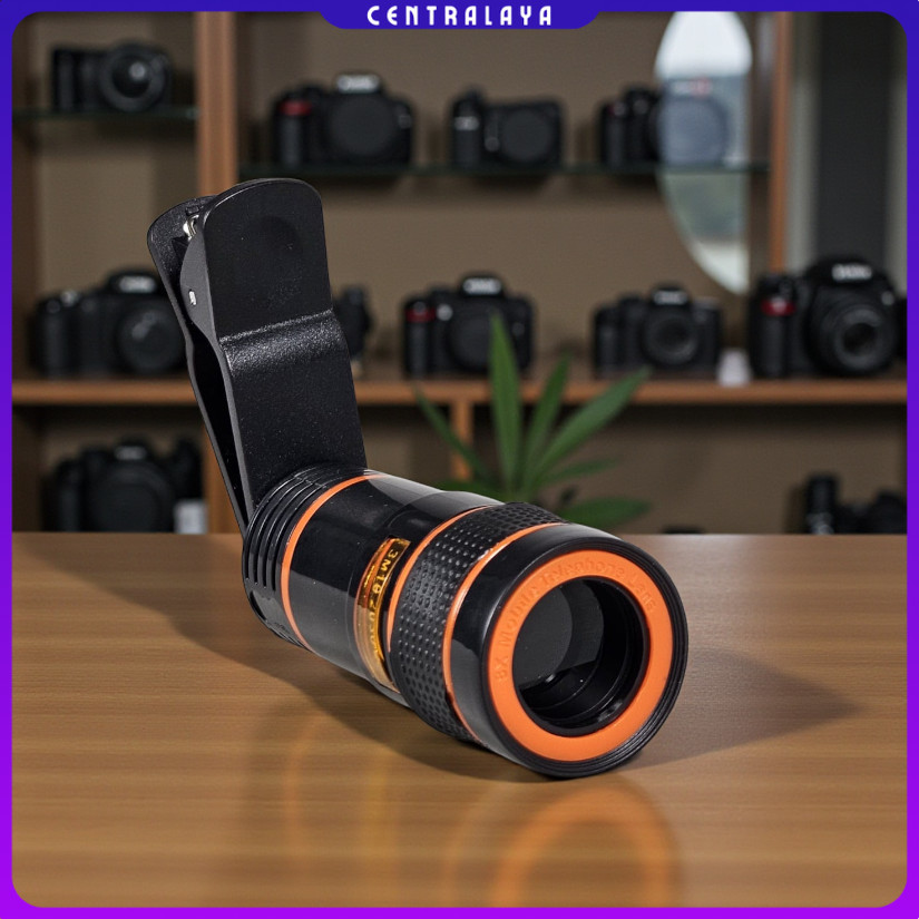 Lensa Telephoto Smartphone Telescopic Lens Anti Glare - DW4638