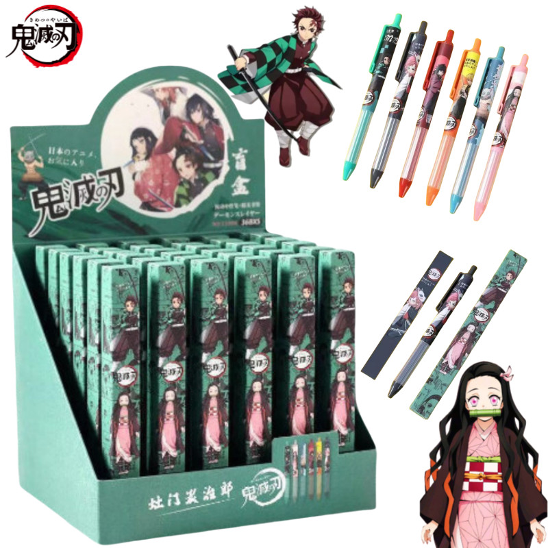Demon Slayer Tanjiro Kamado Kamado Nezuko Anime Peripherals Cartoon Blind Box Students brush the que