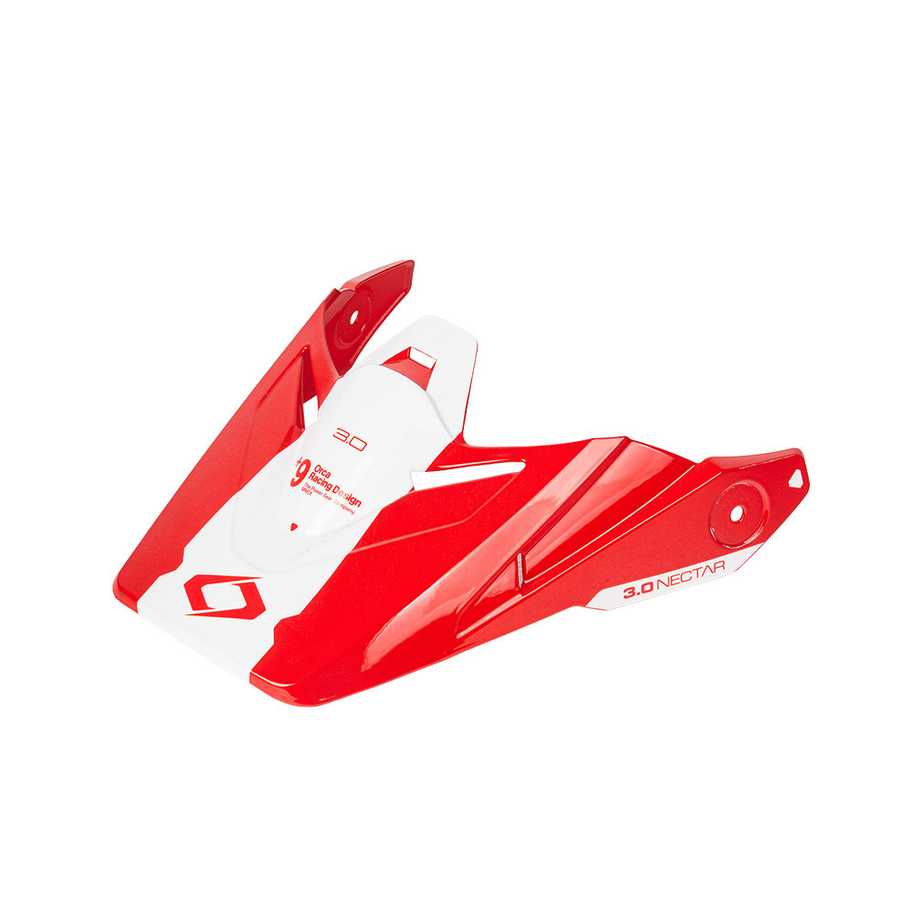 Orca Powergear - Pet / Visor Helm RSV X Orca Nectar 3.0 - Red White