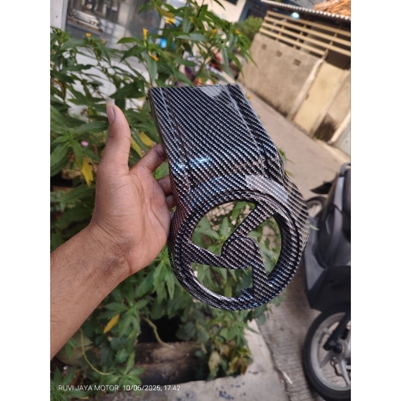 Tutup kipas fizr carbon club cover kipas karbon fizr force1