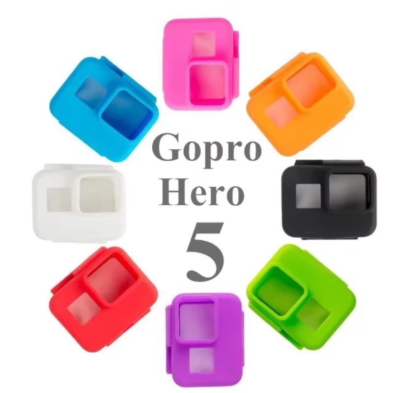 Clownfish For Gopro Action Accessories Colorful Silicone Frame Case Cover for Hero 7 6 5 Black Prote