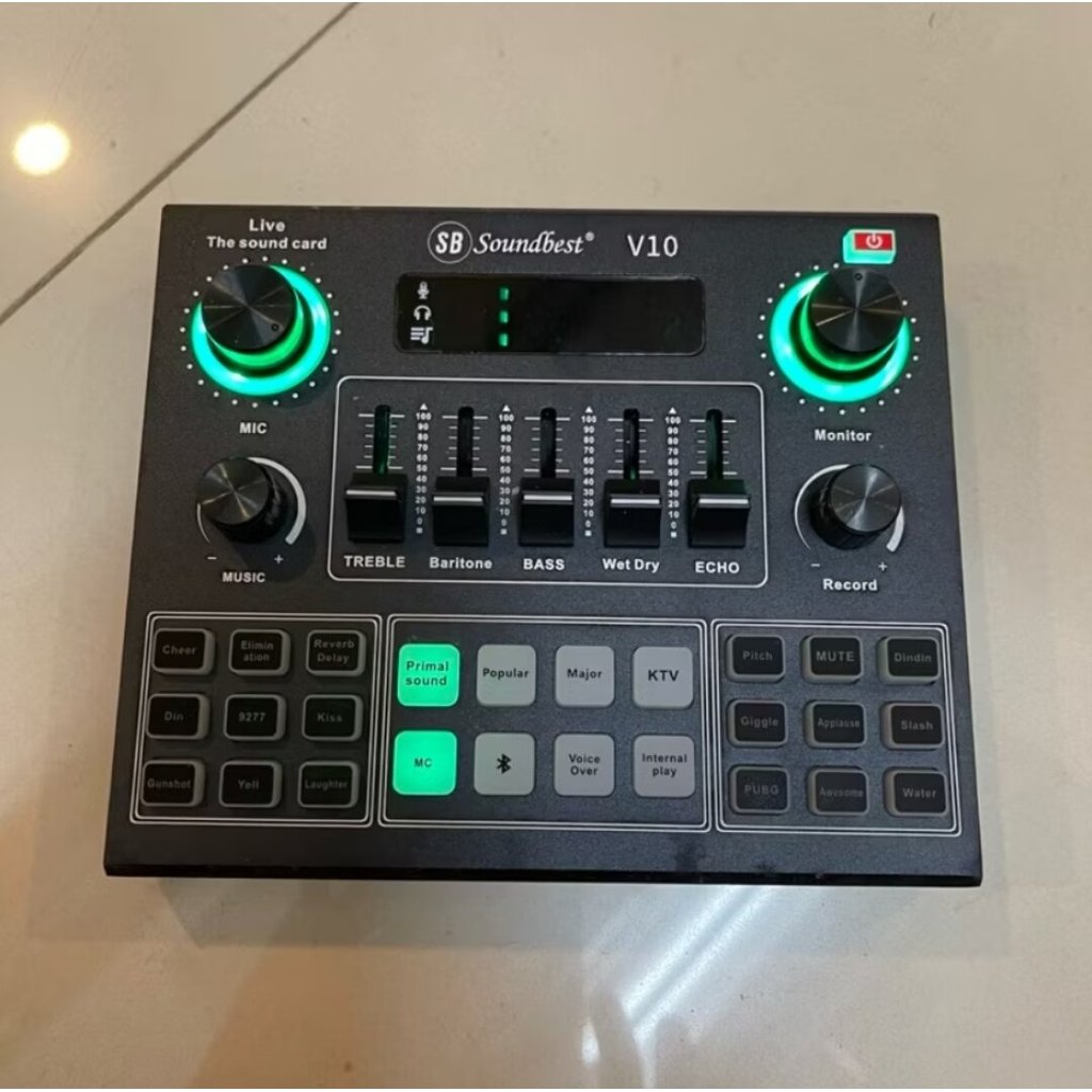 promo toko sound card soundbest V10 original