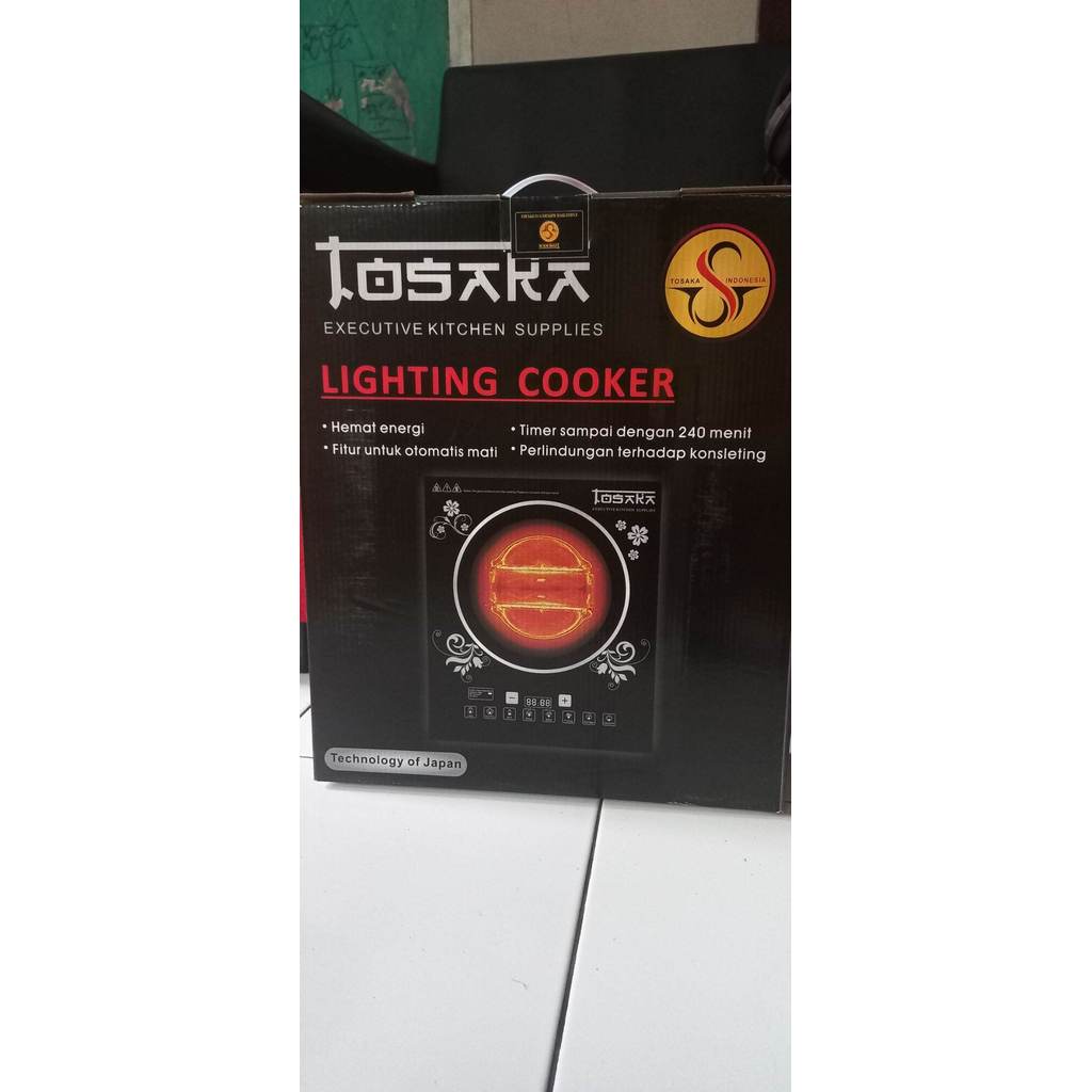 kompor listrik lighting cooker tosaka