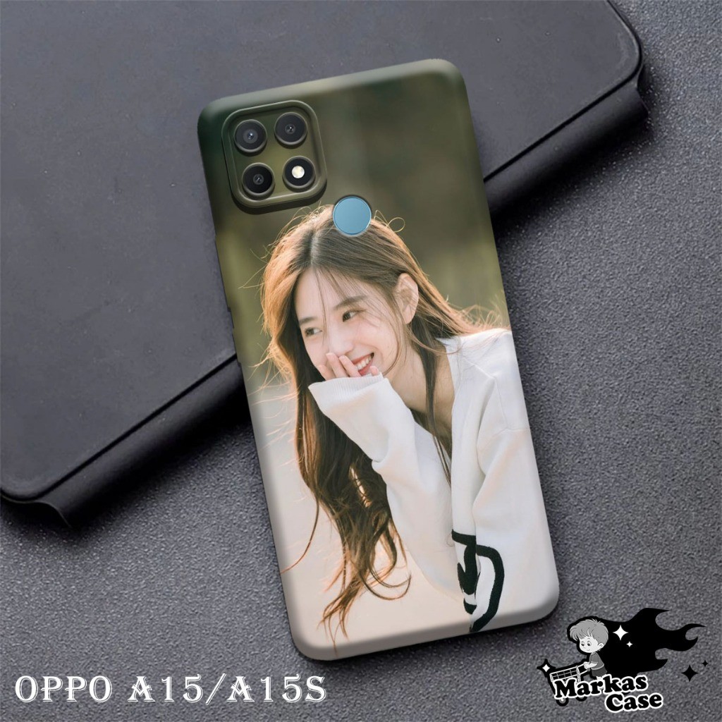 Markas Custom Case Foto Kompatible Untuk Oppo A15 - A15S Fashion Case Pelindung Hp, Casing Handphone