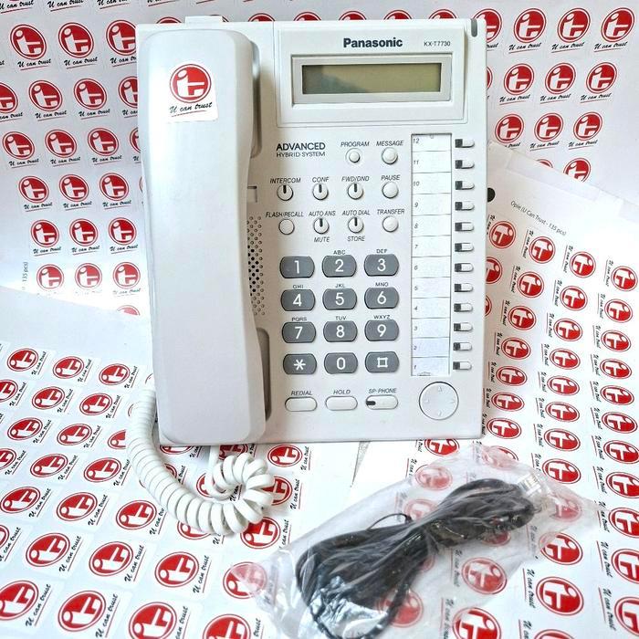 Telpon Panasonic KX-T7730X Second Spesial