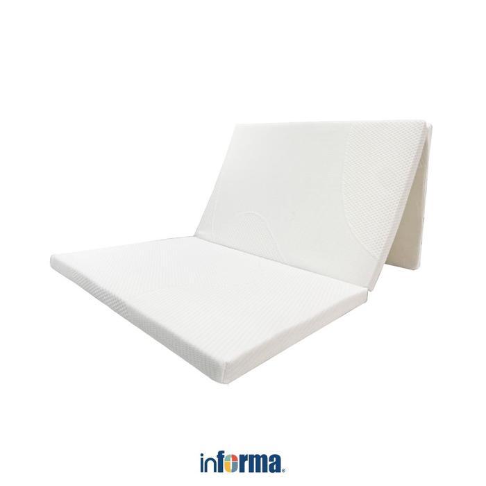 PROMO  INFORMA SLEEP 90X190X5 CM TRINN KASUR LIPAT PORTABLE - PUTIH