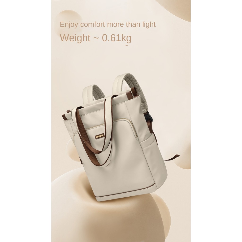 GOLF Backpack for Women Convertible Shoulder Bag Ladies Aesthetic School Backpack with 15.6" Laptop 