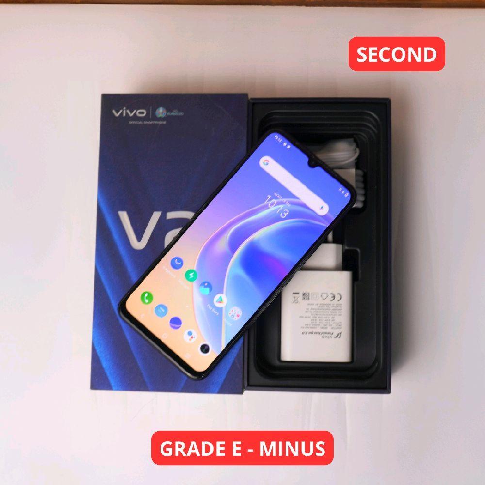 VIVO V21 8/128 GB (4G) GRADE E - MINUS HP SECOND ORIGINAL SINAR MUTIARA CELL (03079)