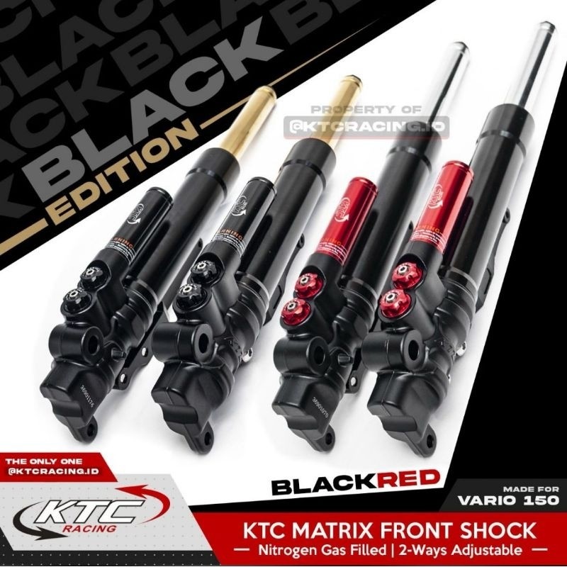 Shock Depan Tabung Ktc matrix Vario Beat Fi Scoopy Vario 125 Vario 150 Genio Shock Depan Tabung Akti