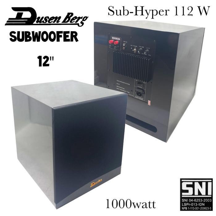 Subwoofer DUSENBERG 12 Inch Sub Hyper 112 W STAGE 1210 MAX 600 WATT Super Bass Max 600 Watt Speaker