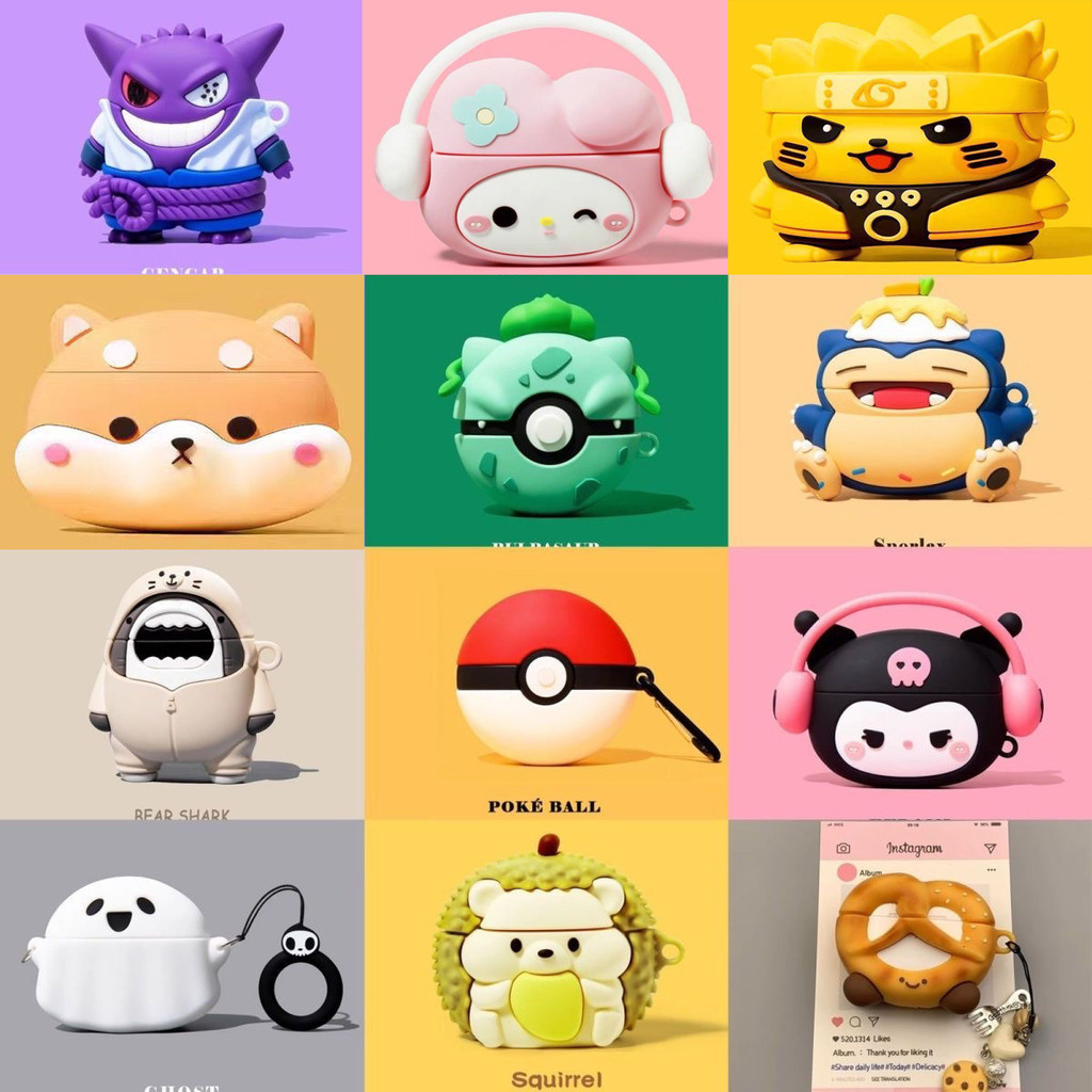 MINISO 3D Cartoon Earphone Case For Xiaomi Redmi Buds 6 Lite Wireless Bluetooth Silicone Protective 