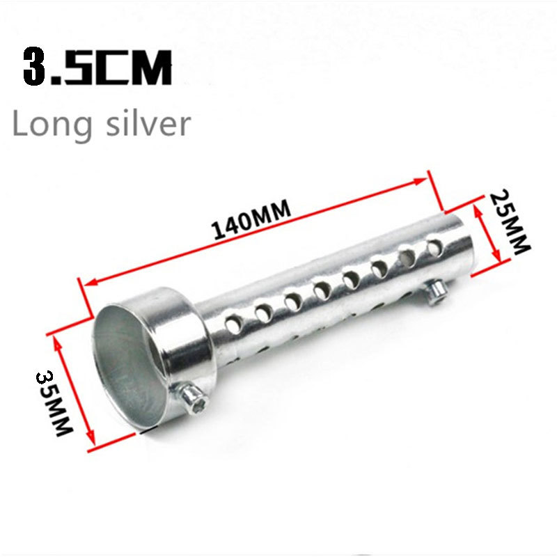 FX 35/48/60mm Muffler Peredam Suara / Peredam Knalpot Motor / Peredam Suara Knalpot