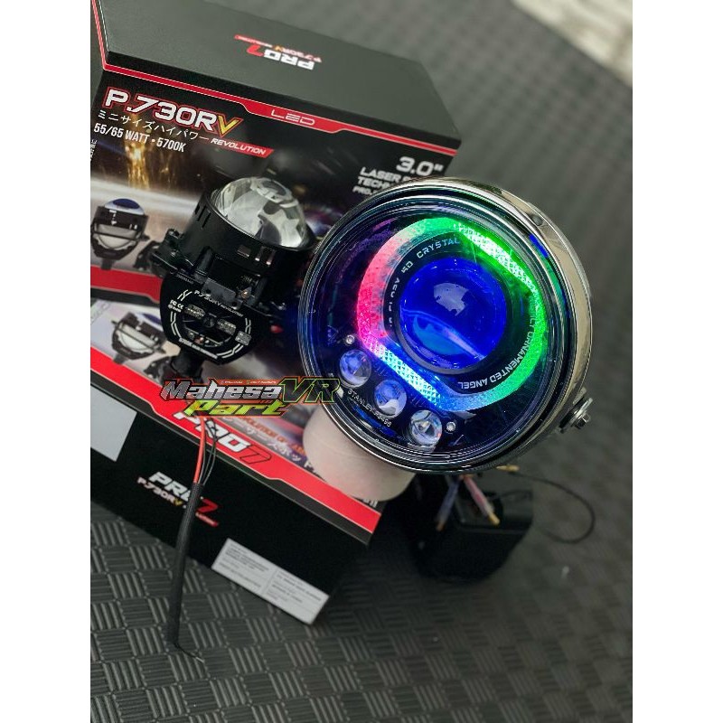 Biled Ninja R/SS PRO7 / Batok Ninja set Biled P730RV Revolution set Shord vahid WRGB matrix 5 dimens