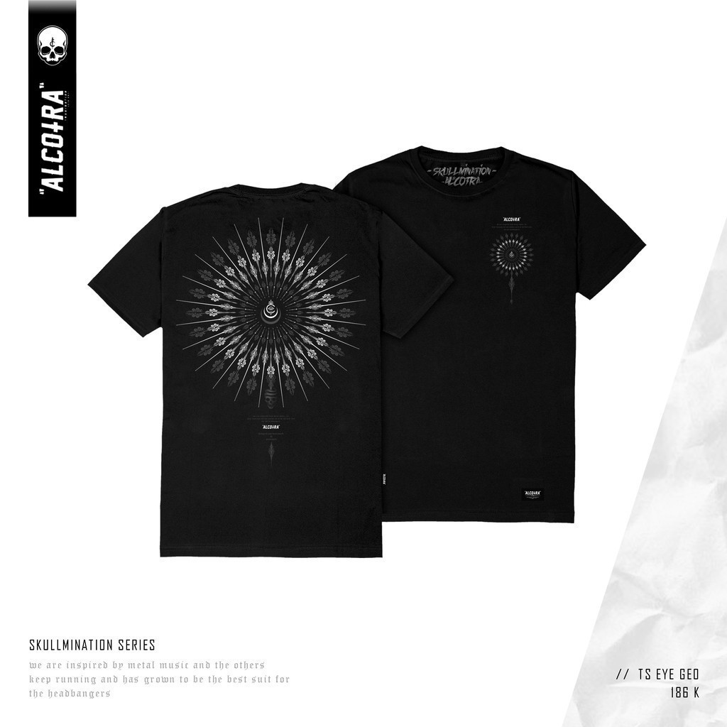 COD ALCOTRA BALI Original EYE GEO // T-SHIRT EYE GEO ALCOTRA // KAOS ALCOTRA // ALCOTRA Official Sto