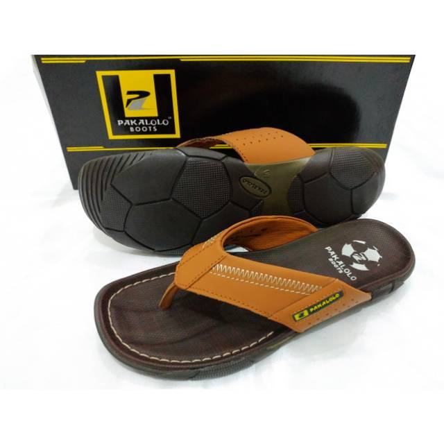 Diskon Sandal Jepit Kulit Pria Pakalolo N2351 Original