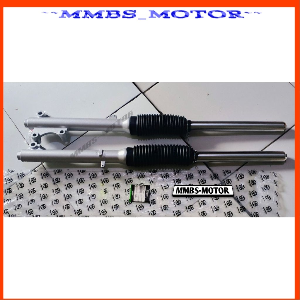 As Shock Depan Plus Tabung KLX 150 SIM1 1SET Kiri Kanan