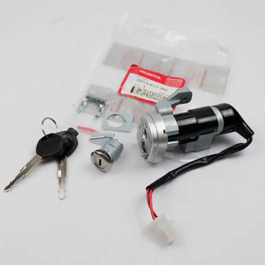 ori Kunci Kontak Assy Honda Beat Karbu - KVY original part motor rundengan