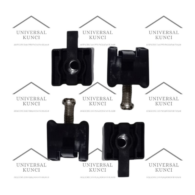 Stopper Pintu Geser Sliding Husky Bahan Plastik