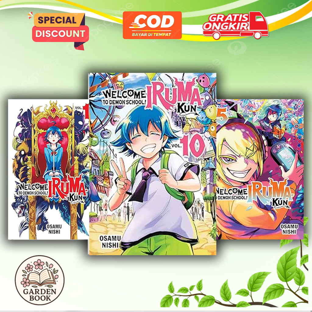 Komik Manga Mairimashita Iruma-kun Vol. 1-39 - GARDEN BOOK