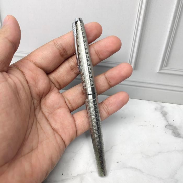 Pena Parker 45 Harlequin 80 Circlet 1981 Fountain Pen Original