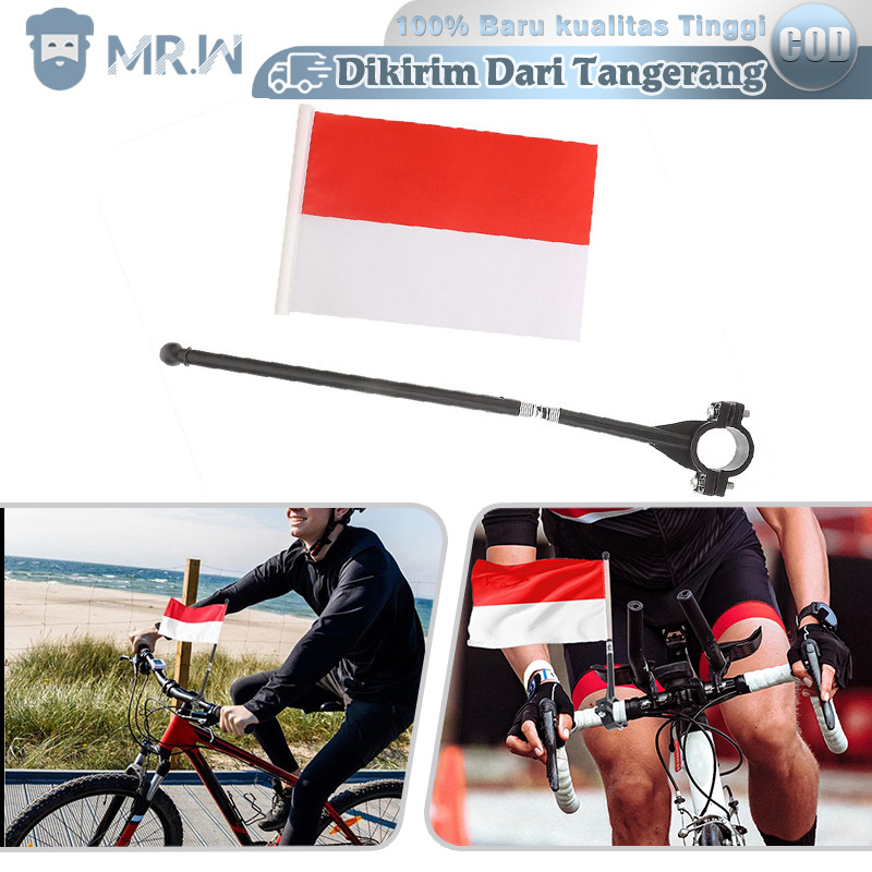 Tiang Bendera Sepeda Tiang Bendera Motor Stang