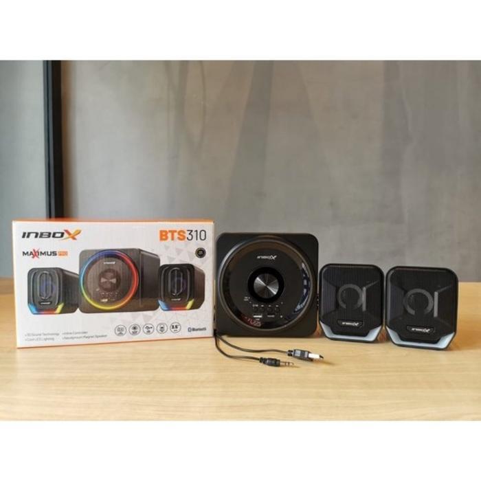 KISONLI X INBOX Bass Speaker Bluetooth Subwoofer 2.1 INBOX BTS310 Subwoofer Speaker aktif