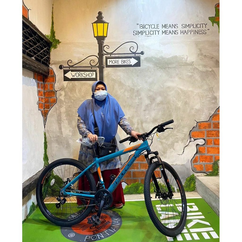 SEPEDA GUNUNG LAKI-LAKI DEWASA MTB POLYGON MONARCH 5. UNIT BARU. NEW. READY STOCK. ORIGINAL 100% BER